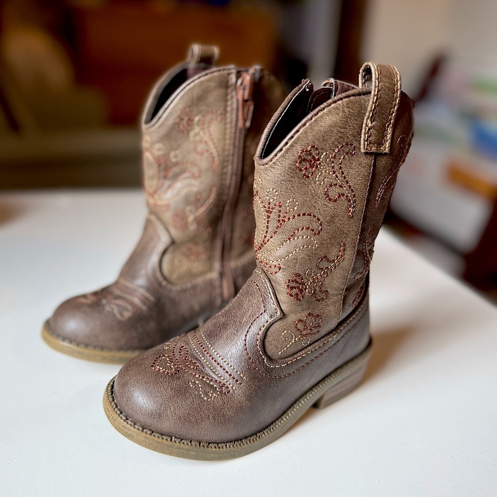 Cat & Jack Cowboy Cowgirl Toddler Boots
